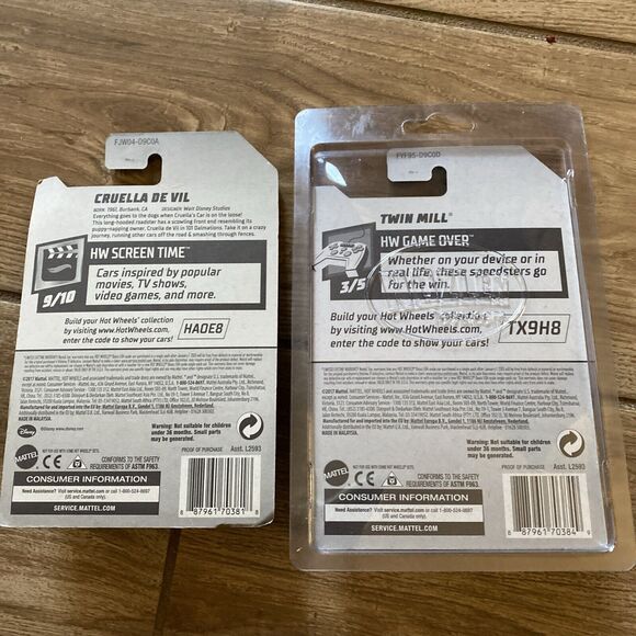 Lot OF 7 Hot Wheels VW Special, Crate, Chevelle, Twin Mill, Mustang, Lamborghini - Picture 7 of 8